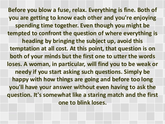 new relationship dating tips Girlfriend of bill: 12 things you need to know about dating someone in recovery softcover, 232 pages being in a new relationship is hard enough. new relationship dating tips Girlfriend of bill: 12 things you need to know about dating someone in recovery softcover, 232 pages being in a new relationship is hard enough.
